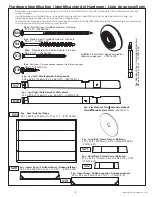 Предварительный просмотр 6 страницы Borrowed Spaces CHARLESTON YM11754 Installation Instructions Manual