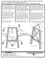 Предварительный просмотр 8 страницы Borrowed Spaces CHARLESTON YM11754 Installation Instructions Manual