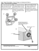 Предварительный просмотр 11 страницы Borrowed Spaces CHARLESTON YM11754 Installation Instructions Manual