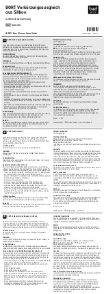 bort medical 930 200 Manual preview