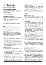 Preview for 6 page of Bort 91271136 User Manual