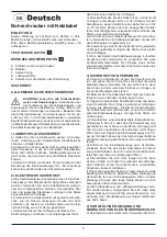 Preview for 4 page of Bort 91275608 User Manual