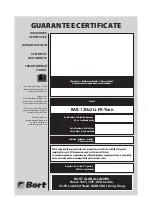 Preview for 28 page of Bort 93410037 Manual