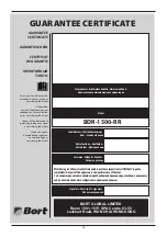 Preview for 22 page of Bort 93410747 User Manual