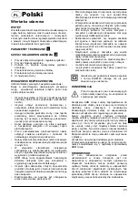 Предварительный просмотр 22 страницы Bort 93727840 User Manual