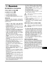 Предварительный просмотр 27 страницы Bort 93728182 User Manual