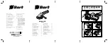 Preview for 1 page of Bort 98290004 User Manual