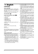 Preview for 6 page of Bort 98292664 User Manual