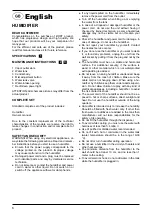 Preview for 6 page of Bort 98292763 User Manual