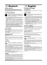 Preview for 4 page of Bort 98298291 User Manual