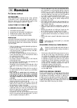 Предварительный просмотр 28 страницы Bort 98299670 User Manual