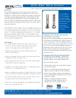 Preview for 1 page of Bosanova XTC-600 Specifications