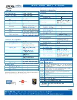 Preview for 2 page of Bosanova XTC-600 Specifications