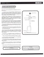 Предварительный просмотр 11 страницы Bosca LIMIT 450 Owner'S Manual