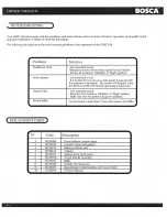 Preview for 17 page of Bosca LIMIT 450 Owner'S Manual