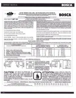 Предварительный просмотр 19 страницы Bosca LIMIT 450 Owner'S Manual