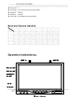 Предварительный просмотр 2 страницы Boscam RX-LCD5802 Datasheet