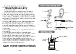 Предварительный просмотр 3 страницы BOSCARE CM9408T-UL Instruction Manual