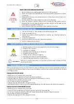 Preview for 8 page of Boscarol BSU402 Operating Instructions Manual