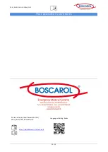 Preview for 32 page of Boscarol BSU402 Operating Instructions Manual