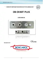 Предварительный просмотр 1 страницы Boscarol OB OXIKIT PLUS User Manual