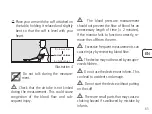 Preview for 65 page of Bosch+Sohn Boso medicus prestige S User Instructions