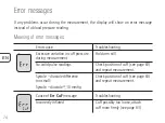 Preview for 74 page of Bosch+Sohn Boso medicus prestige S User Instructions