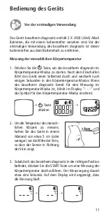 Предварительный просмотр 11 страницы Bosch+Sohn Boso User Instructions