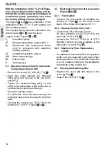 Предварительный просмотр 12 страницы Bosch Thermotechnik TA 211 E Manual