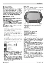 Предварительный просмотр 109 страницы Bosch 0 275 007 511 Original Instructions Manual