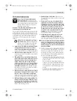 Preview for 5 page of Bosch 0 275 007 900 Original Instructions Manual