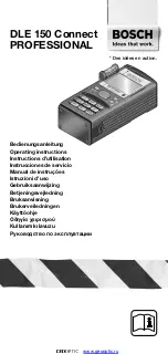 Preview for 1 page of Bosch 0 601 098 503 Operating Instructions Manual