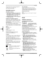 Preview for 61 page of Bosch 0 601 372 201 Original Instructions Manual