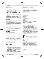 Preview for 72 page of Bosch 0 601 372 201 Original Instructions Manual