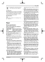 Preview for 105 page of Bosch 0 601 372 201 Original Instructions Manual