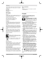 Preview for 14 page of Bosch 0 601 446 700 Instructions Manual