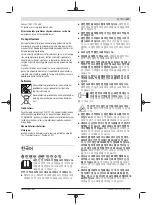 Preview for 147 page of Bosch 0 601 446 700 Instructions Manual