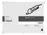 Preview for 1 page of Bosch 0 601 521 003 Original Instructions Manual