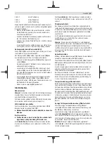 Предварительный просмотр 11 страницы Bosch 0 601 5A1 001 Original Instructions Manual