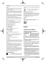 Предварительный просмотр 28 страницы Bosch 0 601 5A1 001 Original Instructions Manual