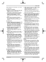 Предварительный просмотр 37 страницы Bosch 0 601 5A1 001 Original Instructions Manual