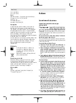 Предварительный просмотр 44 страницы Bosch 0 601 5A1 001 Original Instructions Manual