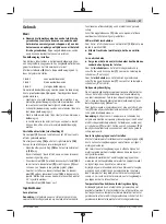 Предварительный просмотр 57 страницы Bosch 0 601 5A1 001 Original Instructions Manual