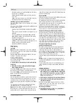 Предварительный просмотр 64 страницы Bosch 0 601 5A1 001 Original Instructions Manual