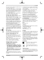 Предварительный просмотр 65 страницы Bosch 0 601 5A1 001 Original Instructions Manual