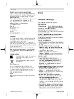 Предварительный просмотр 72 страницы Bosch 0 601 5A1 001 Original Instructions Manual