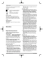 Предварительный просмотр 116 страницы Bosch 0 601 5A1 001 Original Instructions Manual