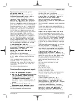 Предварительный просмотр 147 страницы Bosch 0 601 5A1 001 Original Instructions Manual