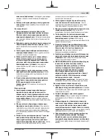 Предварительный просмотр 149 страницы Bosch 0 601 5A1 001 Original Instructions Manual