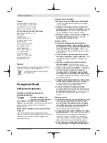 Preview for 14 page of Bosch 0 601 6B2 0E0 Original Instructions Manual